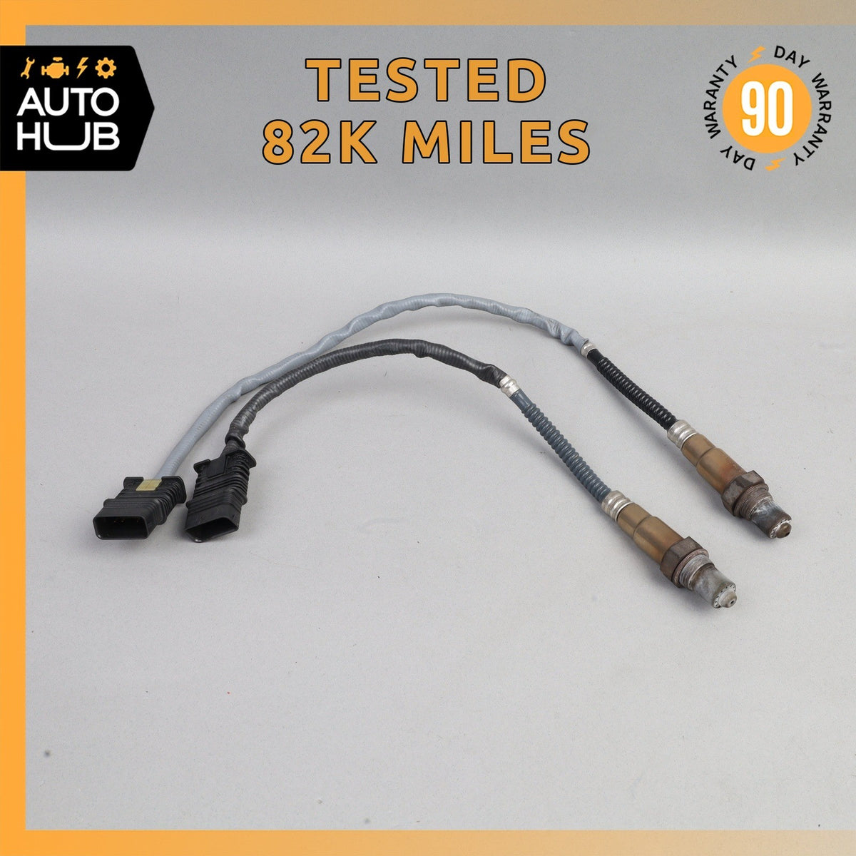 12-18 BMW F30 328i 335i Oxygen O2 Sensor Lambda Set of 2 OEM 82k - photo 1