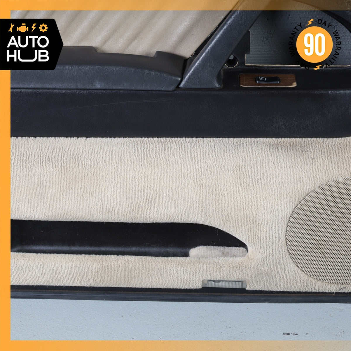 92-94 Mercedes W140 300SE S500 Front Left Driver Side Interior Door Panel OEM - photo 6