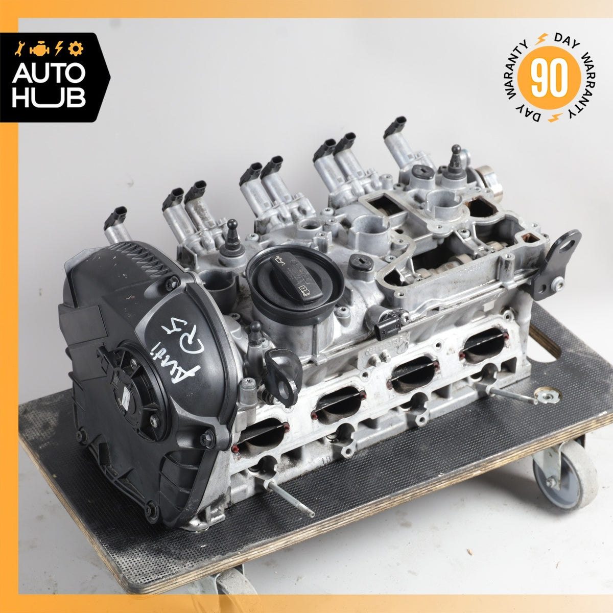 13-16 Audi 8R Q5 Hybrid 2.0L L4 Engine Cylinder Head 06H103064R OEM - photo 2