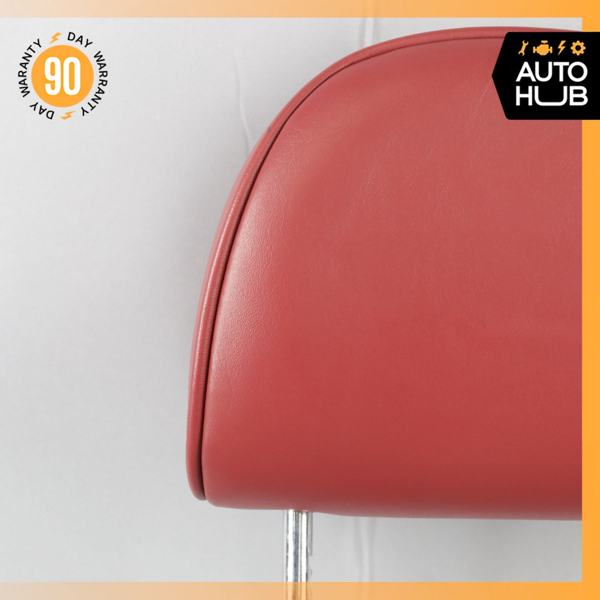 00-04 Aston Martin DB7 Vantage Front Left or Right Seat Headrest Red OEM 35k - photo 3