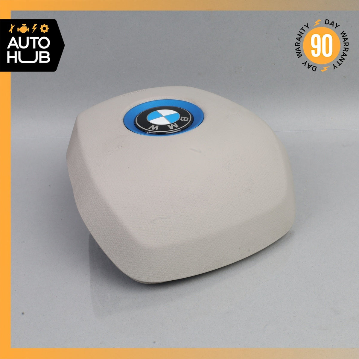 BMW i3 I01 Hybrid Steering Wheel Airbag Air Bag 33687036601 OEM 58k - photo 10