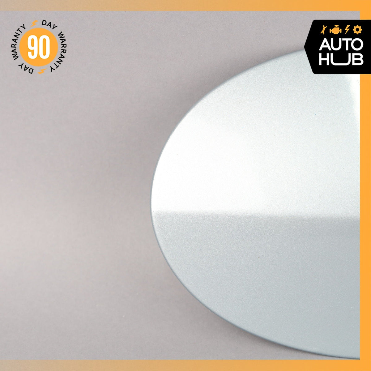 03-12 Mercedes R230 SL500 SL55 Fuel Filler Gas Tank Door Flap Lid Silver OEM - photo 2