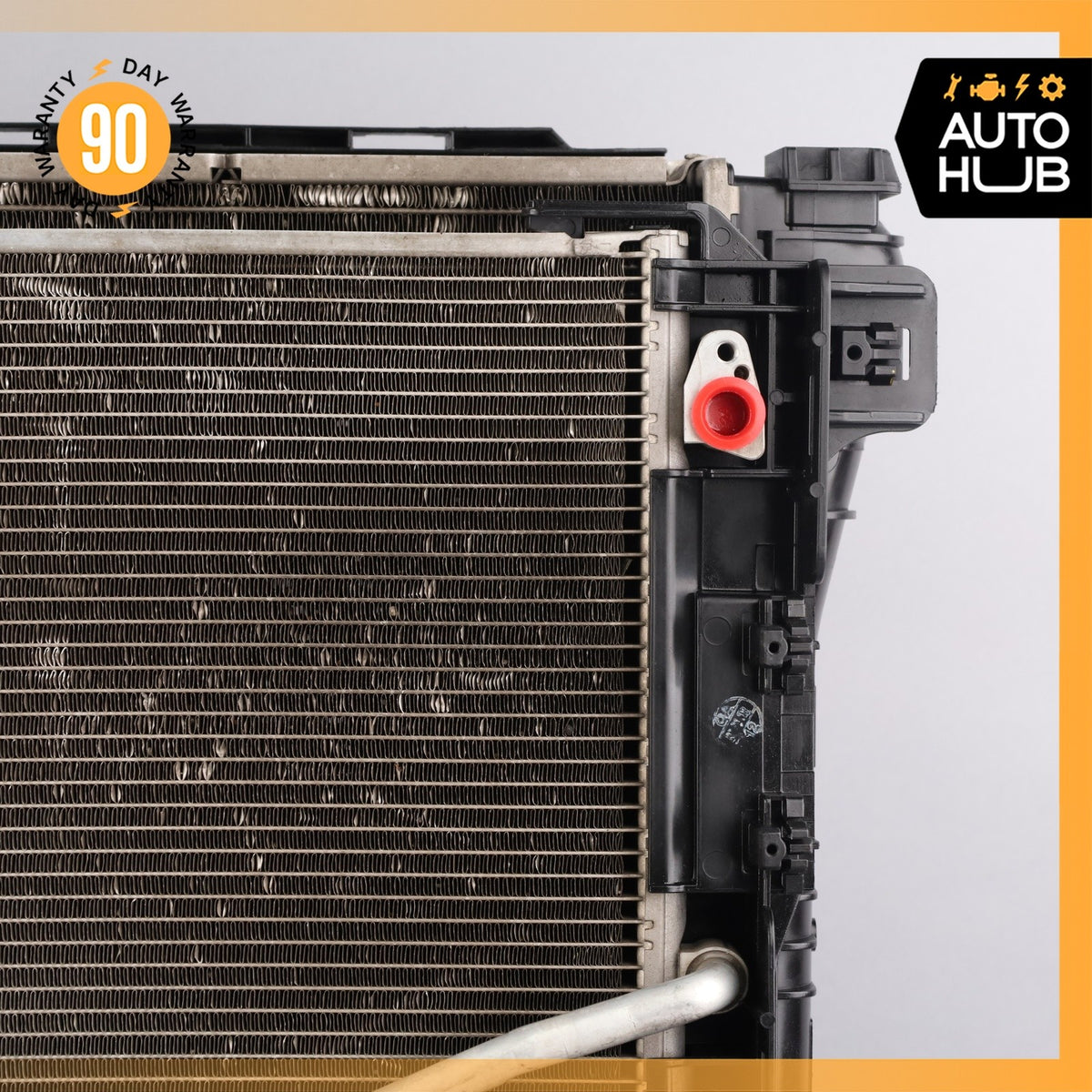 Mercedes W207 E350 E400 Engine Water Cooling A/C Condenser Radiator w/ Fan OEM - photo 6