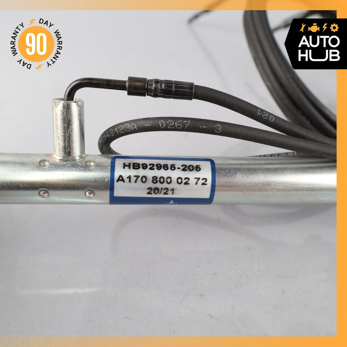 98-04 Mercedes R170 SLK230 Right Convertible Top Trunk Lid Cylinder OEM - photo 14
