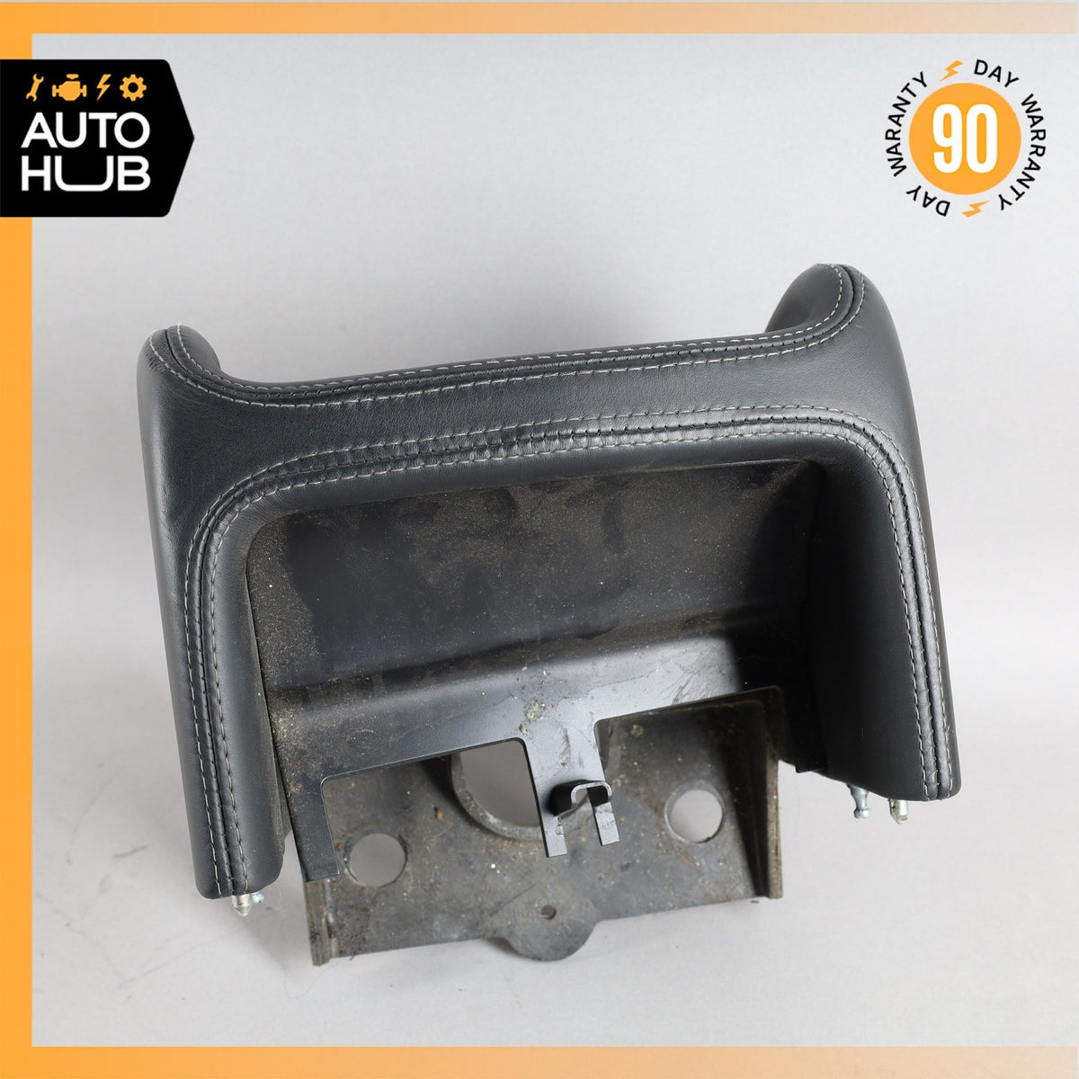 07-11 Bentley Continental GTC Rear Center Console Trim Bezel Black OEM - photo 11