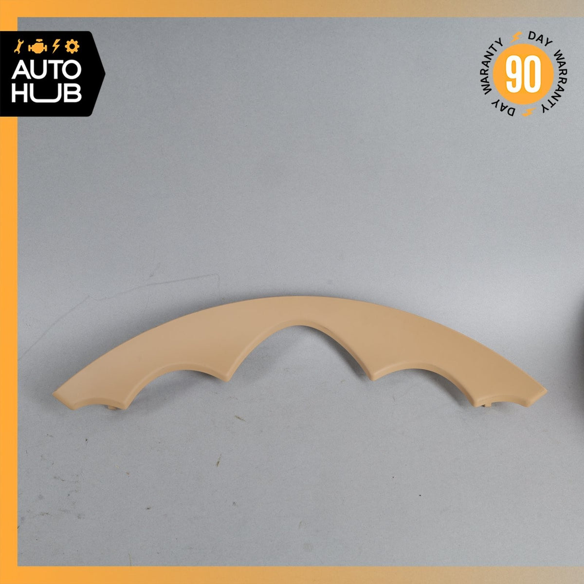 11-18 Porsche Cayenne 958 Dashboard Instrument Cluster Upper Bezel Beige OEM - photo 1