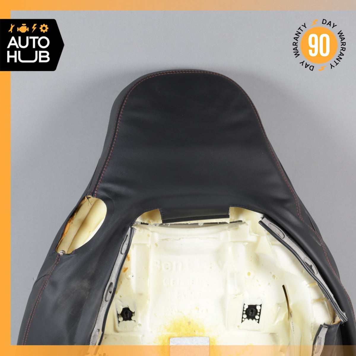 12-15 Bentley Continental GTC Front Left Driver Top Upper Back Seat Cushion OEM - photo 17