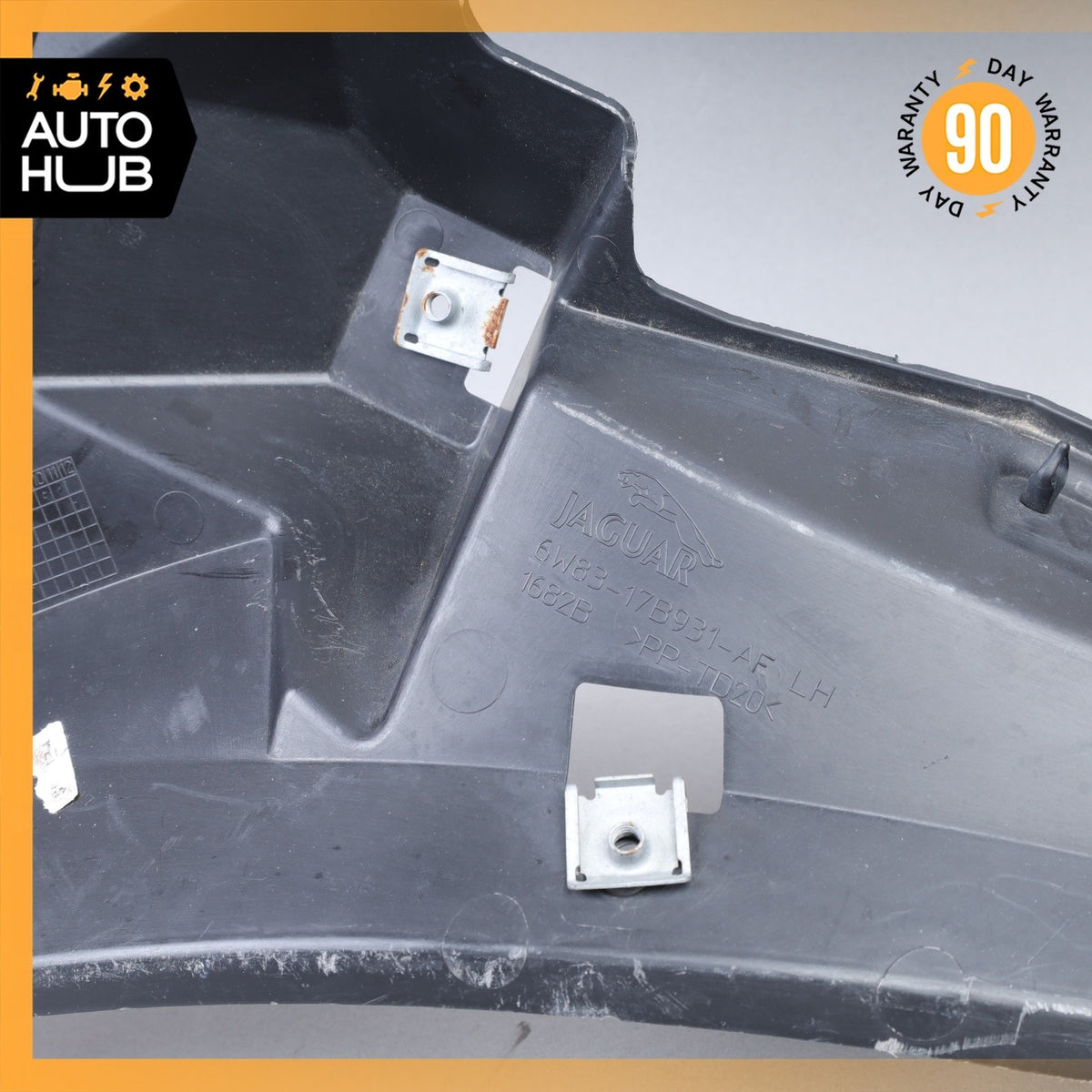 10-15 Jaguar X150 XK Rear Left Bumper Support Bracket 6W8317B931AF OEM - photo 3