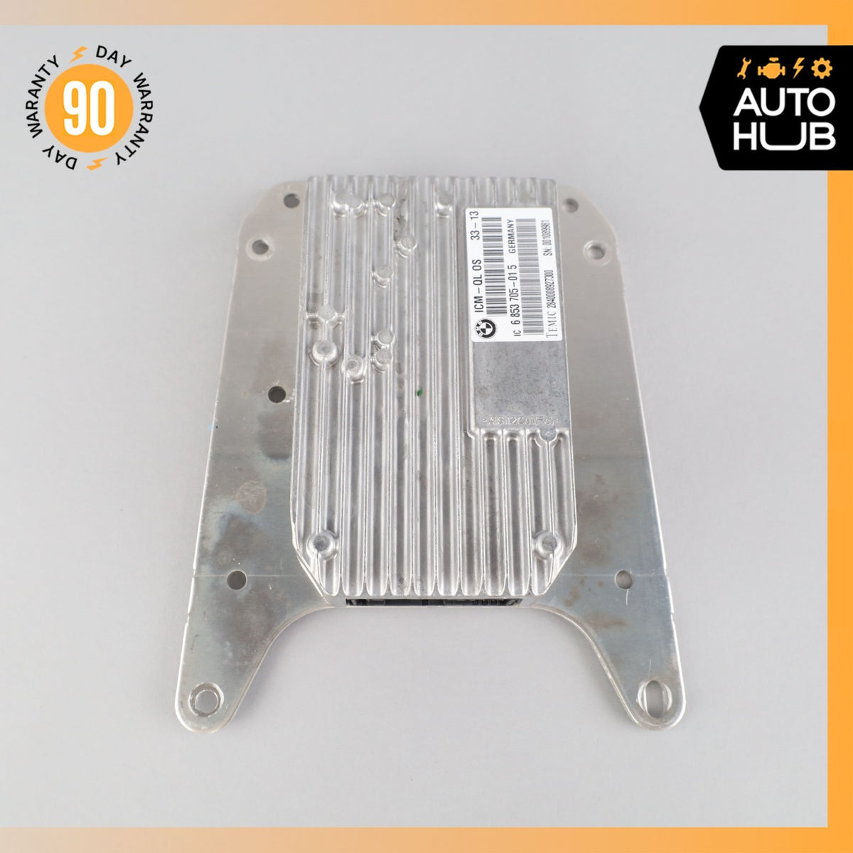 BMW E71 X6M ICM Integrated Chassis Management Control Module 6853705 OEM 62k - photo 6