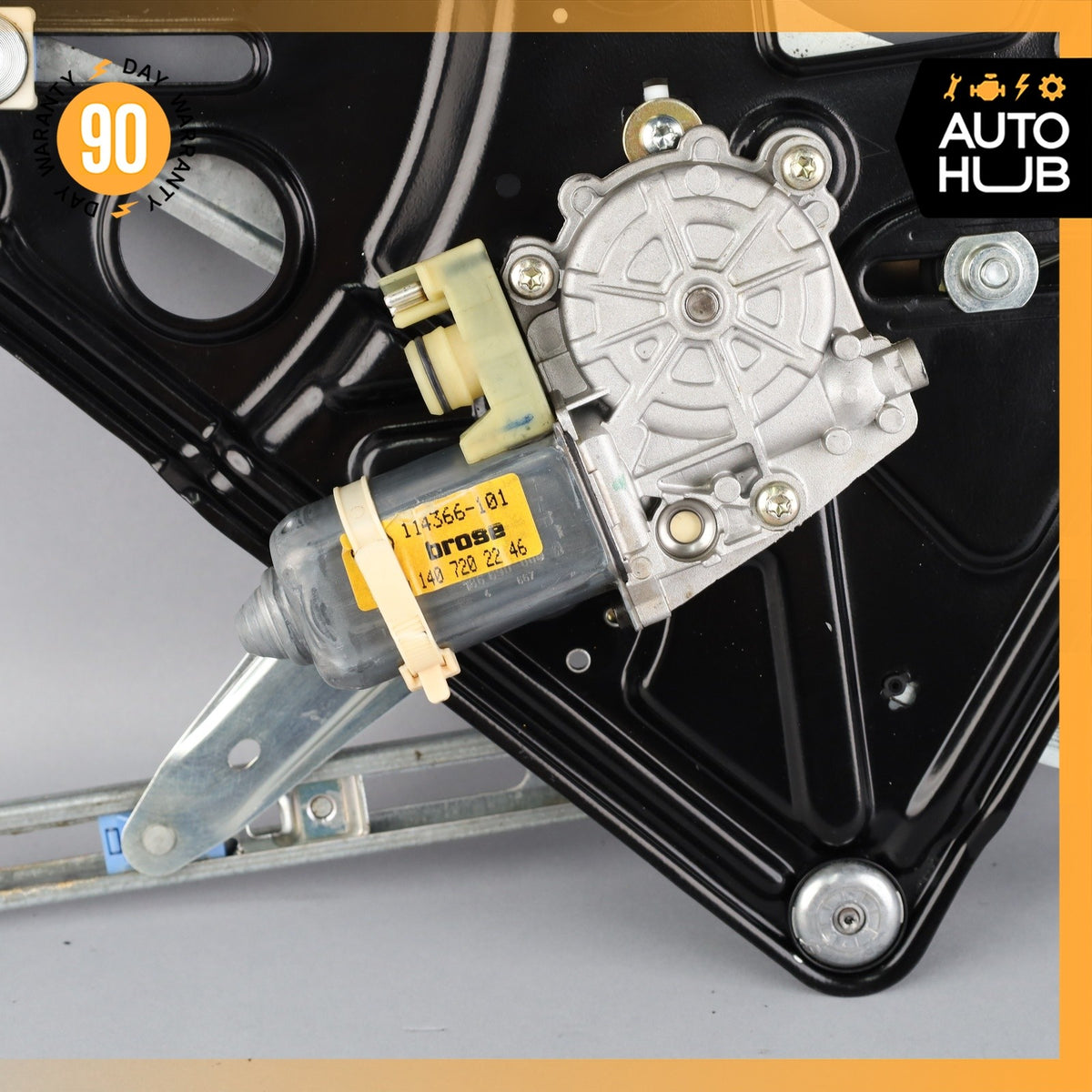 96-99 Mercedes W140 CL600 S500 Coupe Front Right Window Regulator w/ Motor OEM - photo 13