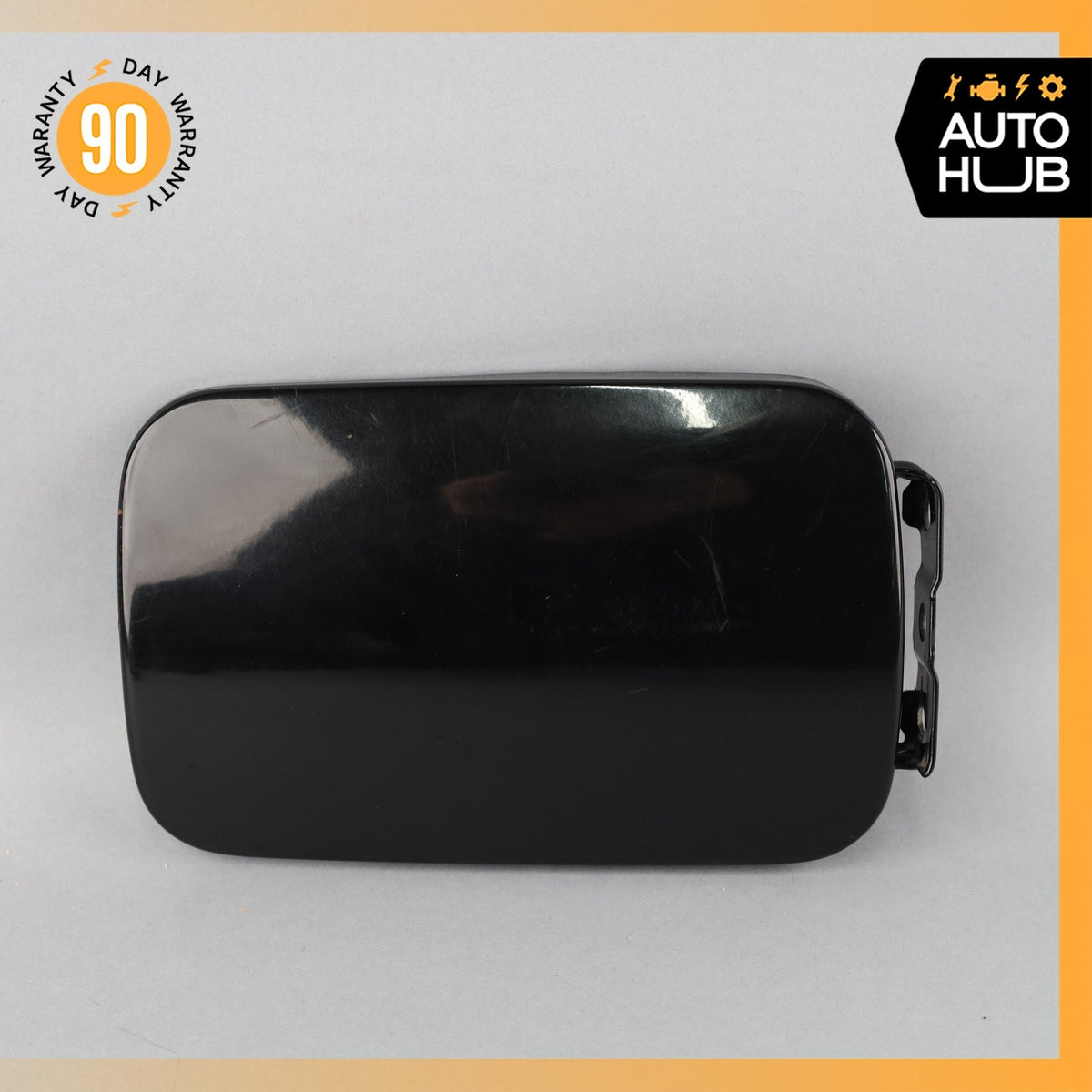 90-02 Mercedes R129 SL500 SL320 Fuel Gas Tank Door Lid Cover Black OEM - photo 1