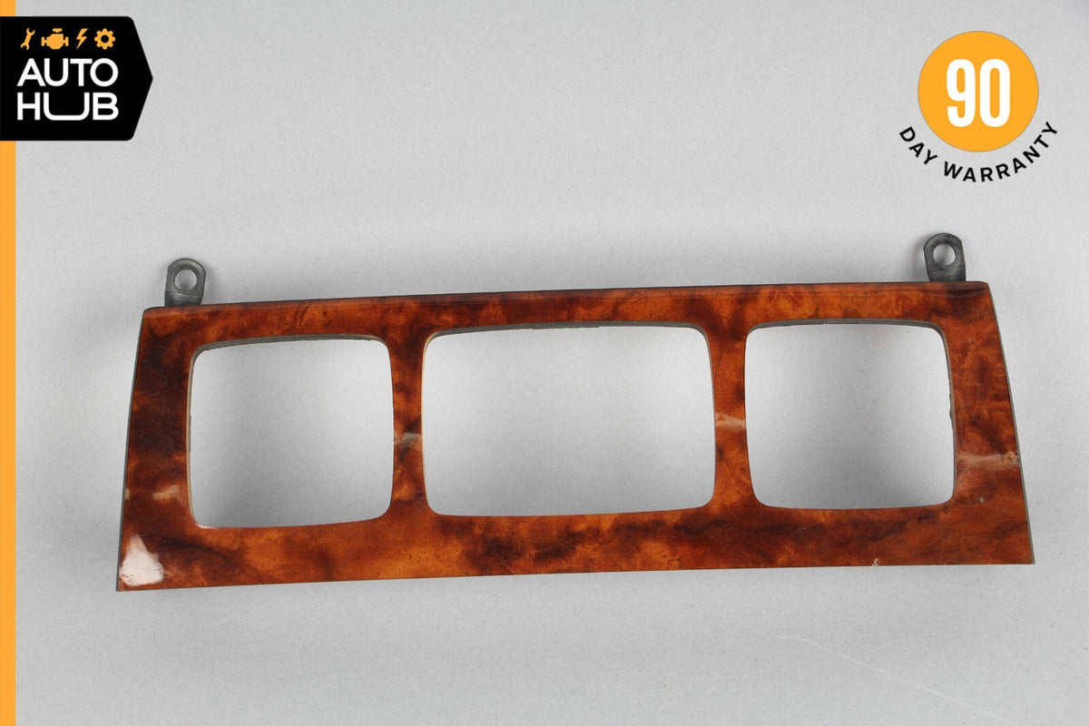 00-06 Mercedes W220 S55 AMG S500 CL500 A/C Heater Climate Control Wood Trim OEM - photo 1