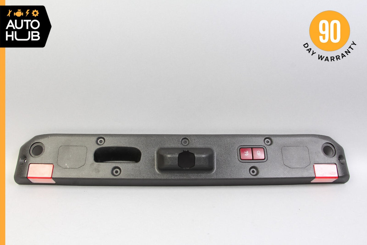 07-14 Mercedes W216 CL550 CL63 Trunk Lid Trim Panel Cover Molding Black OEM 74k - photo 1