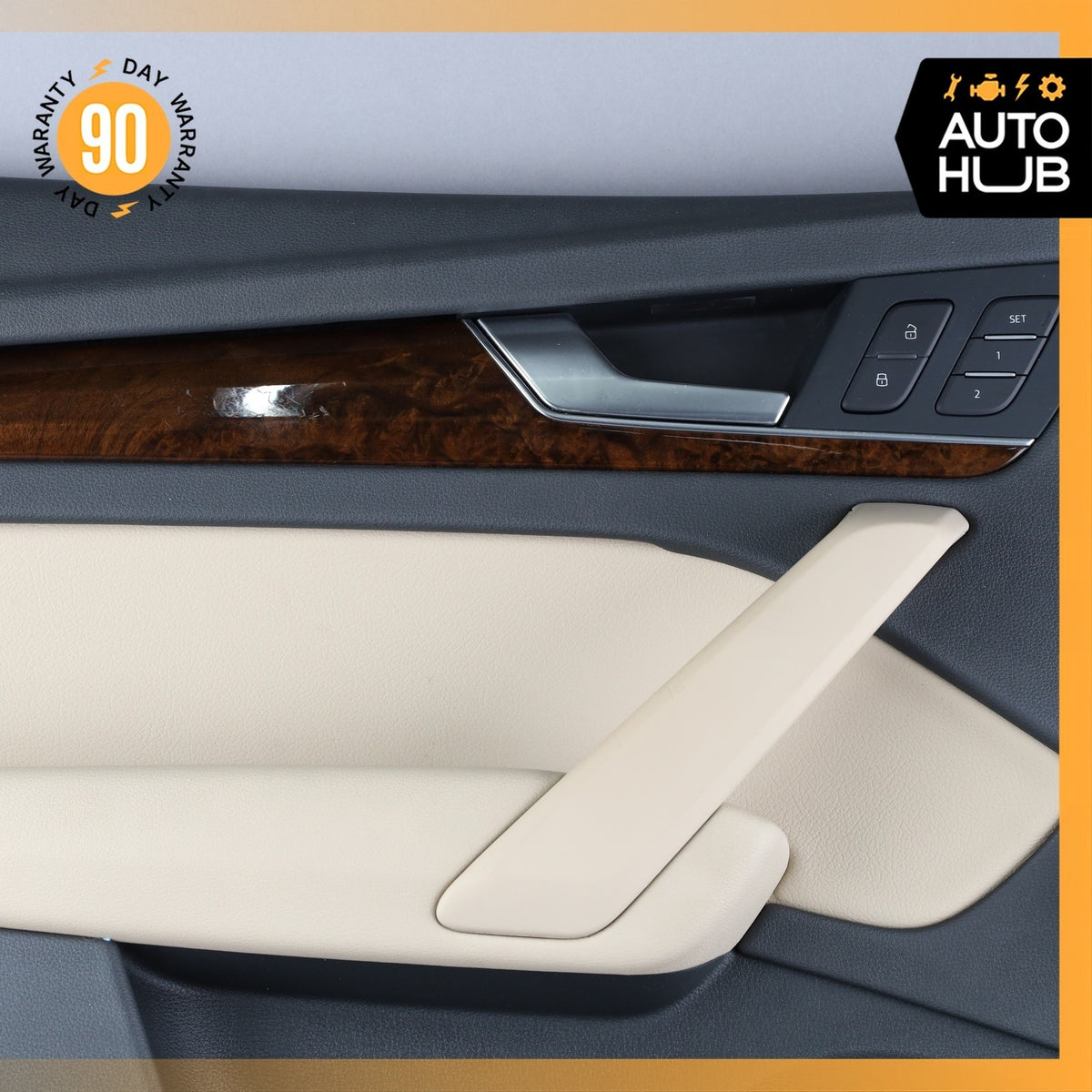 18-20 Audi FY Q5 SQ5 Front Left Driver Side Interior Door Panel OEM - photo 4