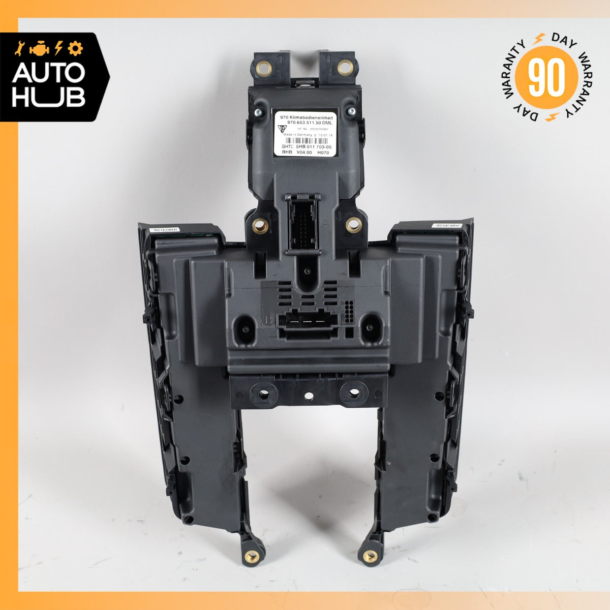 14-16 Porsche Panamera 970 Rear Console Climate Control Switch Control OEM - photo 10