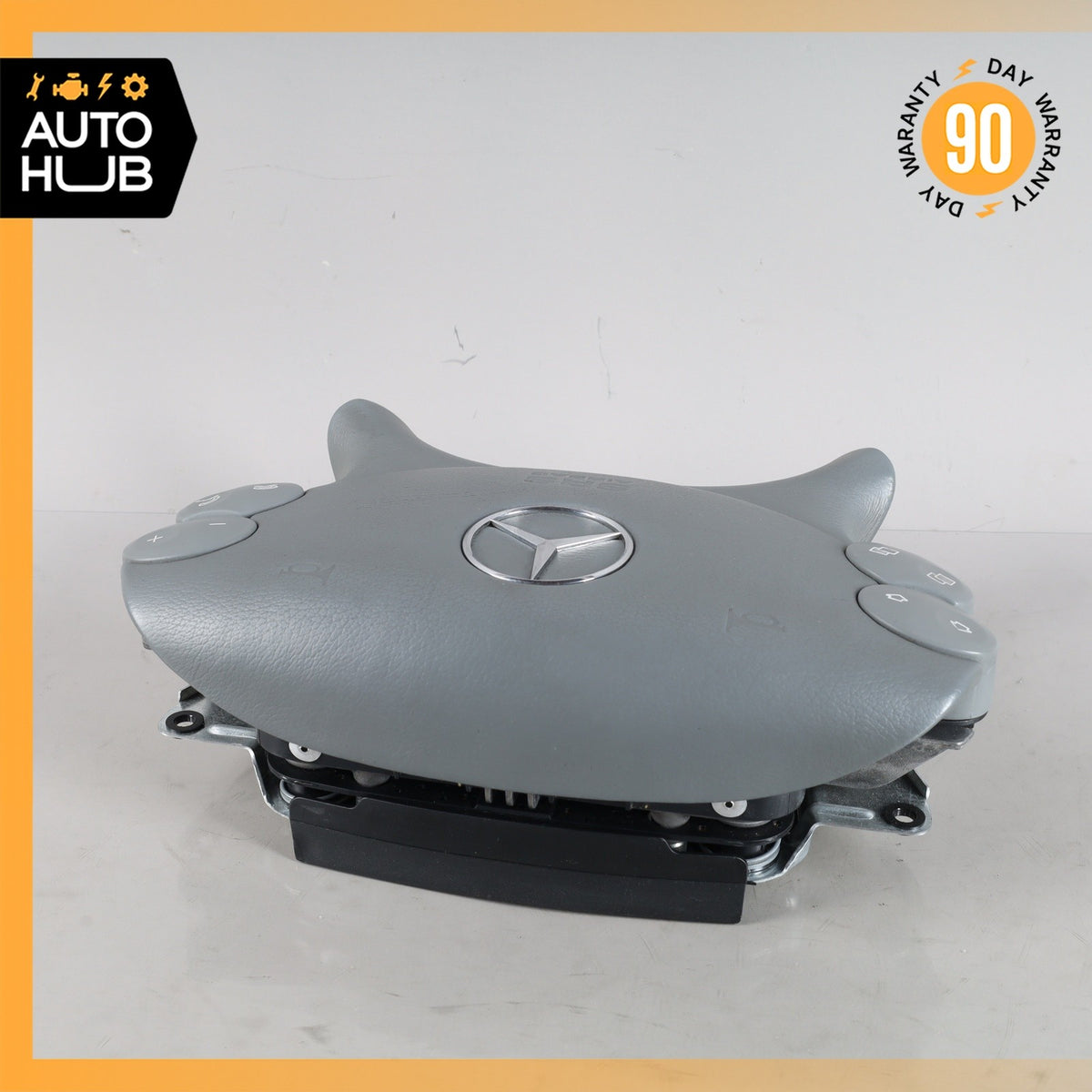 Mercedes R230 SL500 SL55 CLK500 E350 Steering Wheel Airbag Air Bag Black OEM - photo 7