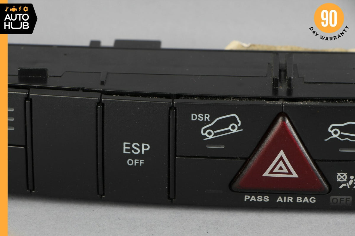 06-12 Mercedes W164 ML320 GL450 Dash Hazard Heated Seats ESP Control Panel OEM - photo 5