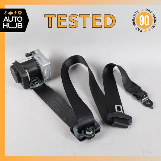 05-07 Mercedes W203 C230 C55 C320 Seat Belt Seatbelt Front Left Side Black OEM - photo 1