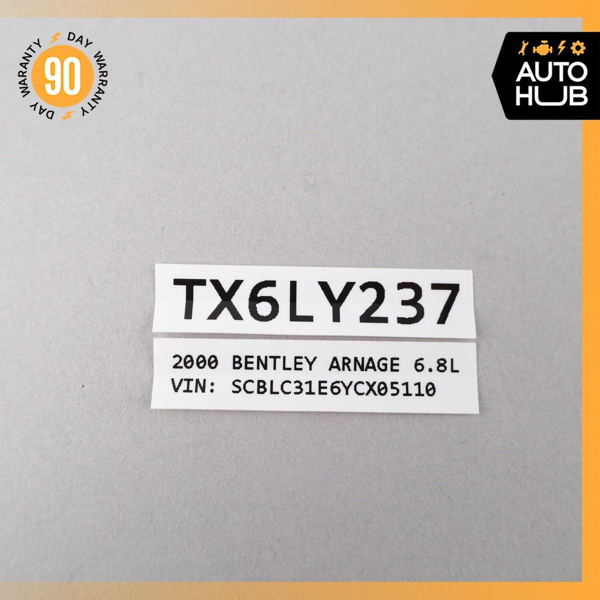 Bentley Arnage RR Seraph Left Side Sun Visor Shade Sunvisor Wood Beige OEM - photo 13
