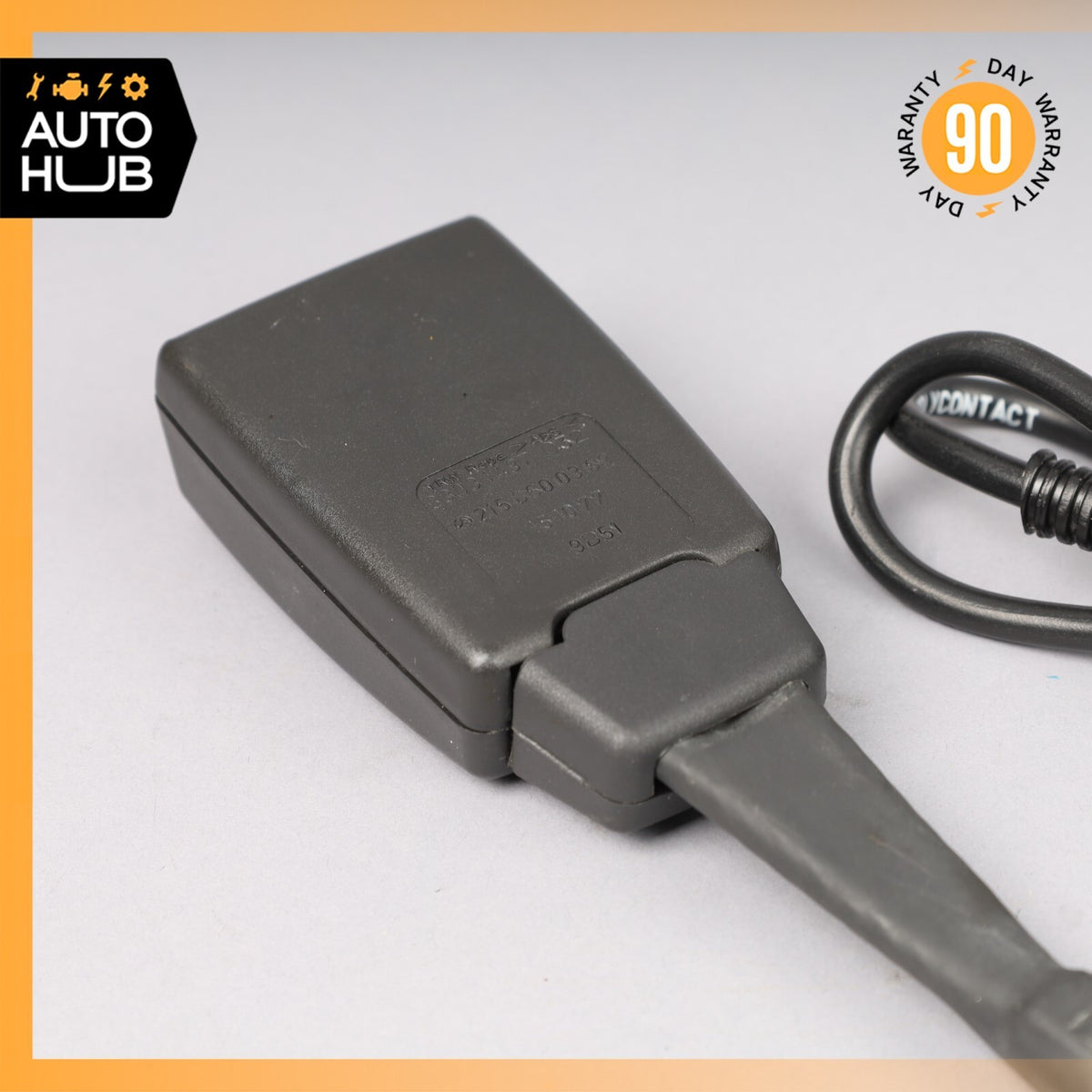 03-06 Mercedes R230 SL500 SL55 AMG Front Left or Right Seat Belt Buckle OEM 86k - photo 10