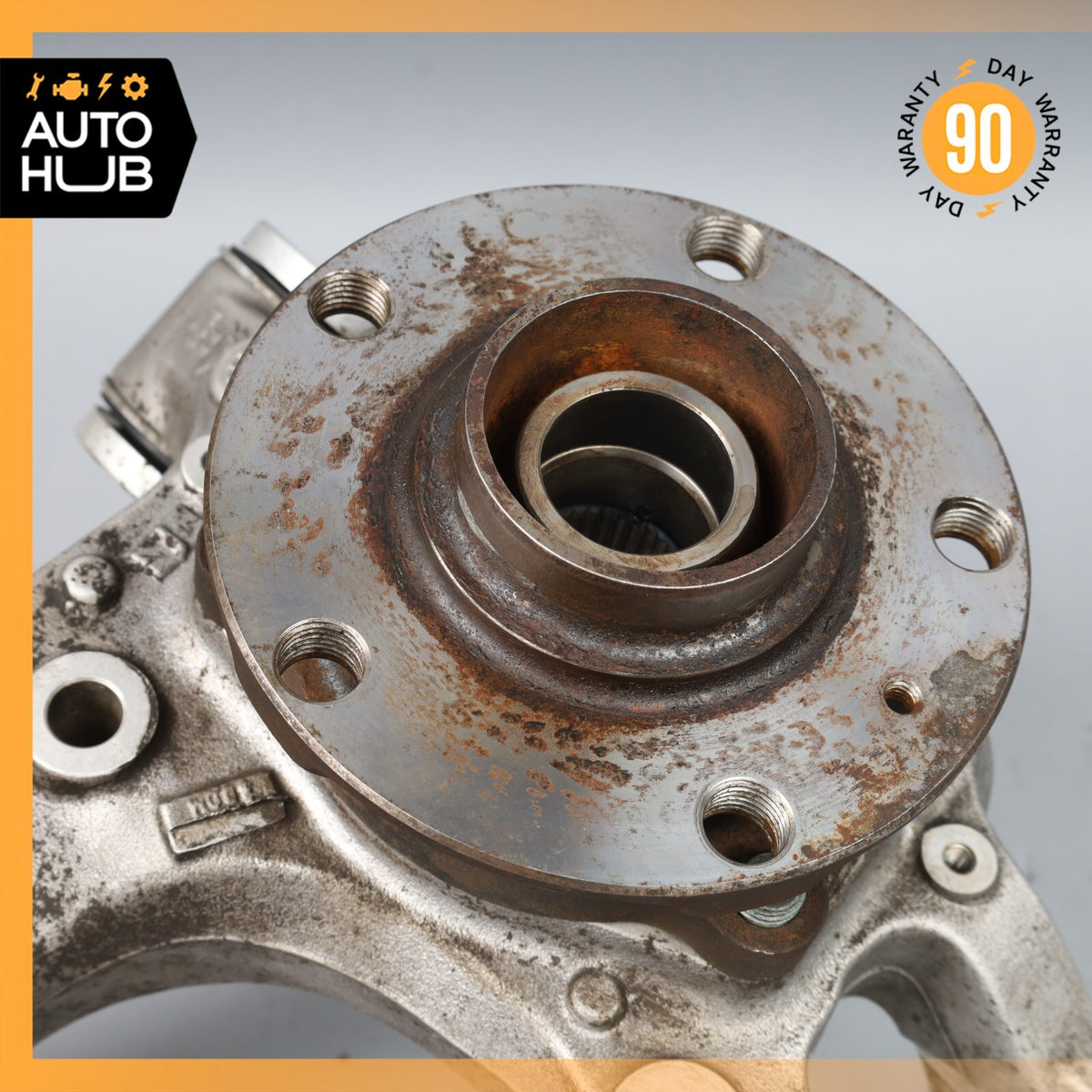 03-13 Bentley Continental GT Flying Spur Rear Left Side Spindle Knuckle Hub OEM - photo 9