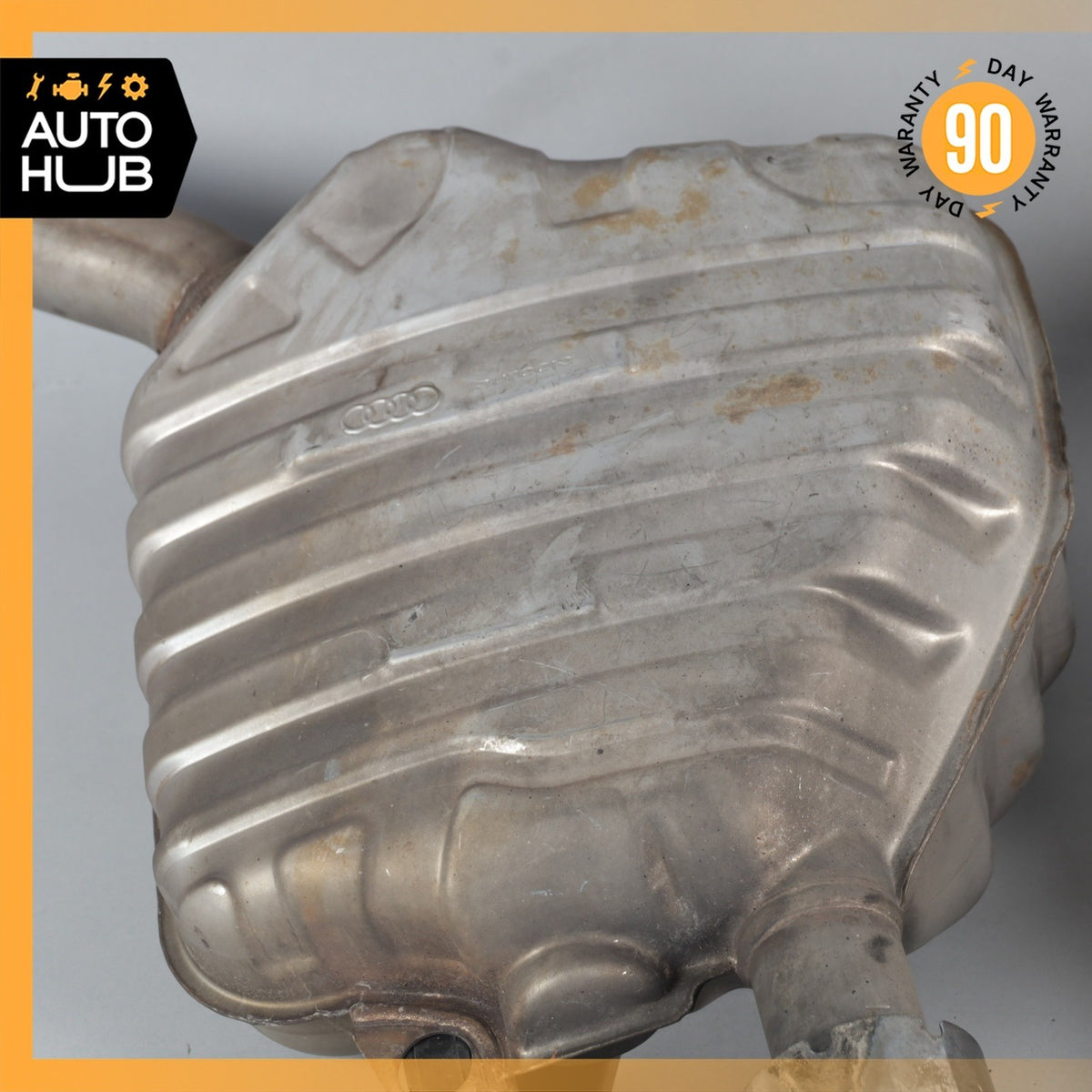 12-15 Audi 4G8  A7 A6 3.0L V6 Left & Right Exhaust Muffler Mufflers Tips OEM - photo 17