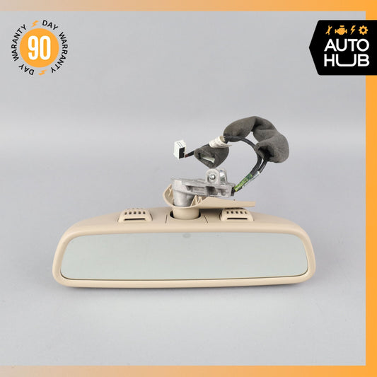 10-16 Mercedes W212 E250 C250 Interior Rear View Mirror 2048104217 Beige OEM - photo 1