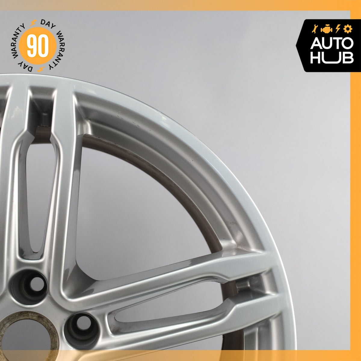 Porsche Macan 95B S 9 x 19 19" Rear Wheel Rim Silver 95B601025BN OEM - photo 3