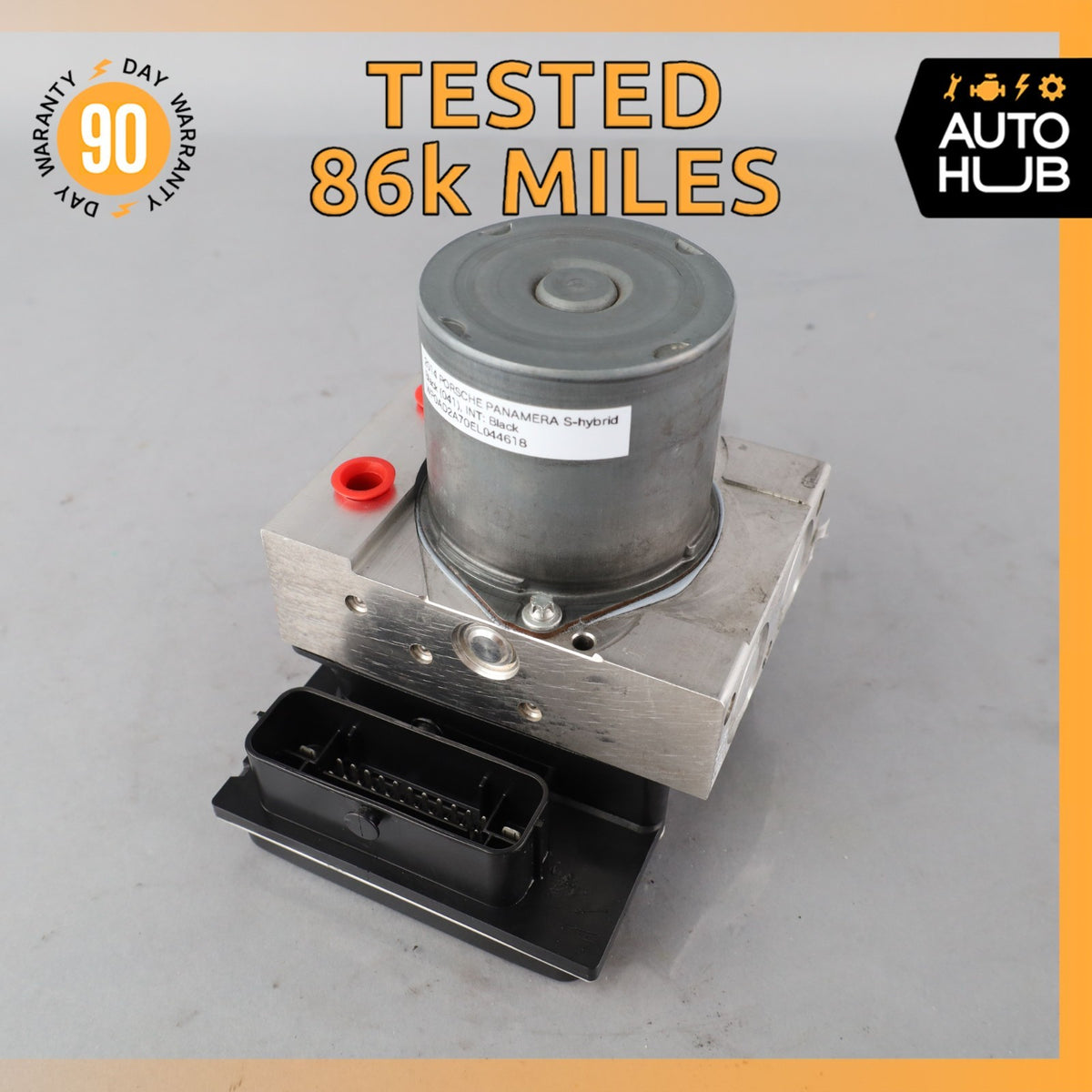 14-16 Porsche Panamera 970 E-Hybrid ABS Hydraulic Pump Control Module OEM 86k - photo 1