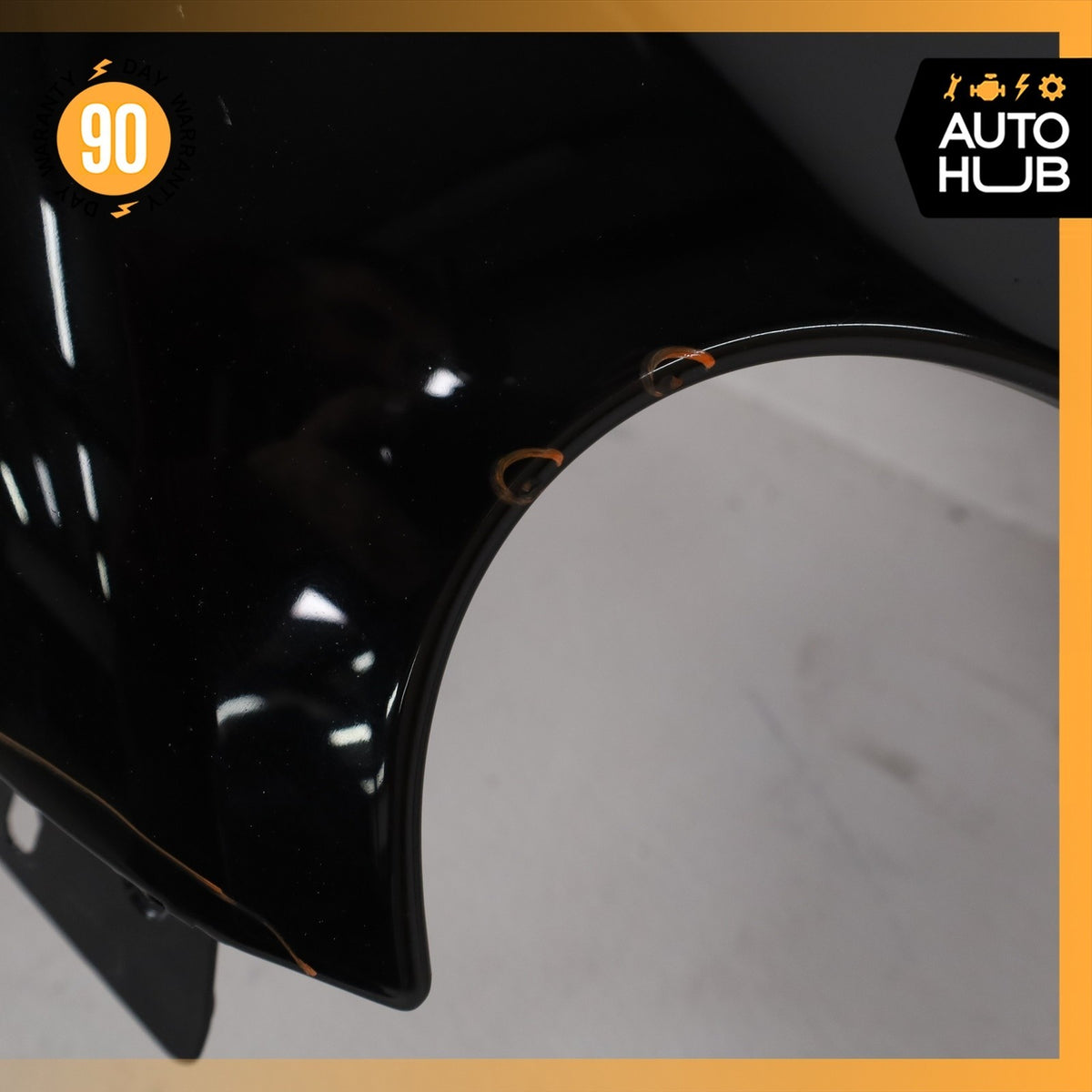 06-13 Bentley Continental Flying Spur Right Side Fender Assembly OEM 86k - photo 9