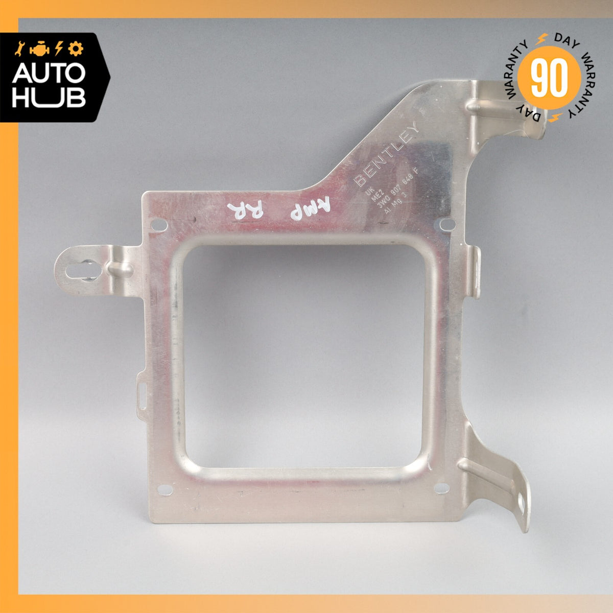 03-12 Bentley Continental GT GTC Flying Spur Amplifier Mounting Bracket OEM - photo 6