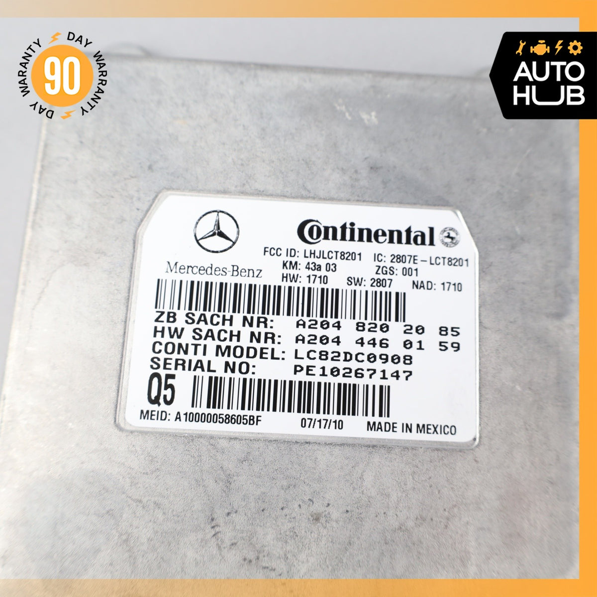 Mercedes W212 E350 CLK350 CLS500 S550 Voice Communication Control Module OEM - photo 9