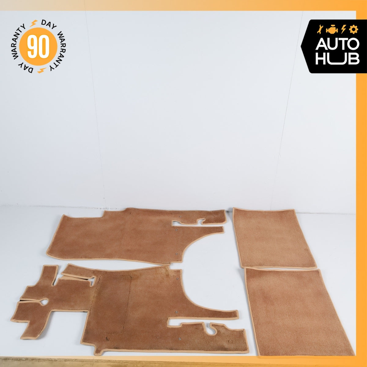 00-02 Bentley Arnage Rolls Royce Silver Seraph Floor Mat Carpet Cover Set OEM - photo 2