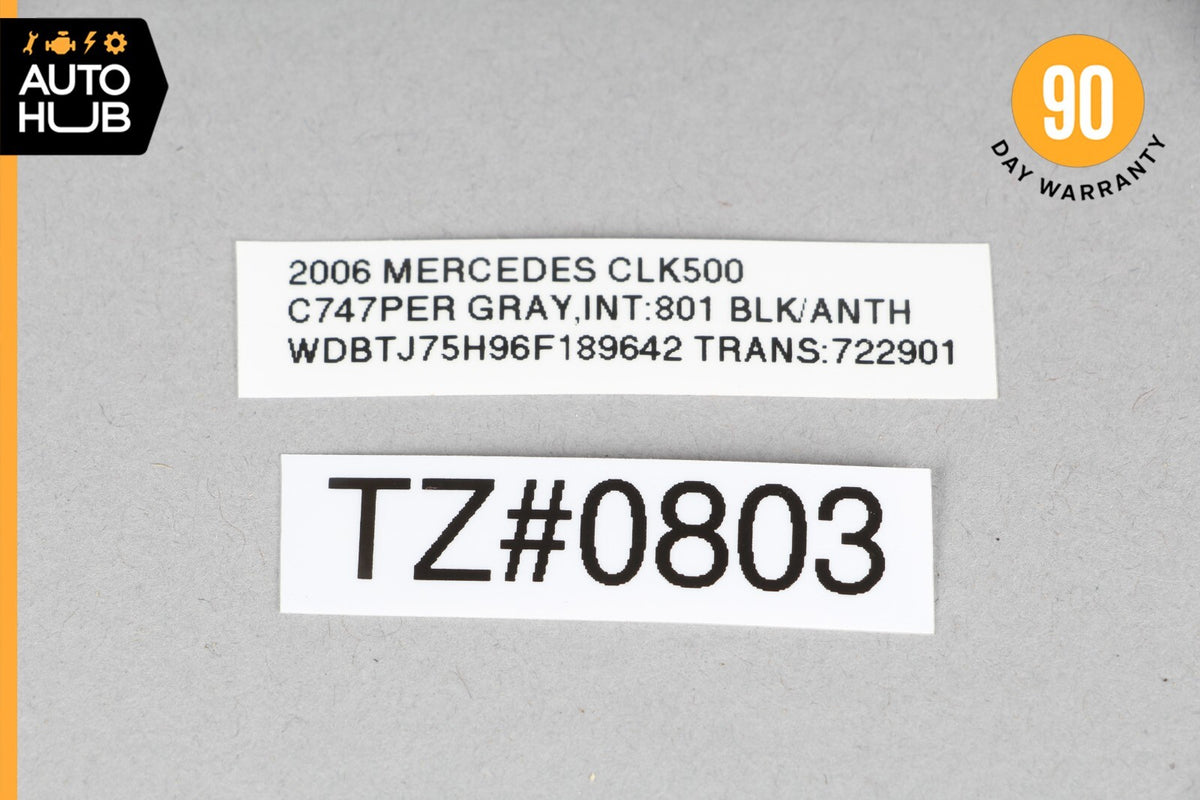 03-09 Mercedes W209 CLK500 CLK550 Dash Dashboard Speaker Cover Grille Grill OEM - photo 12