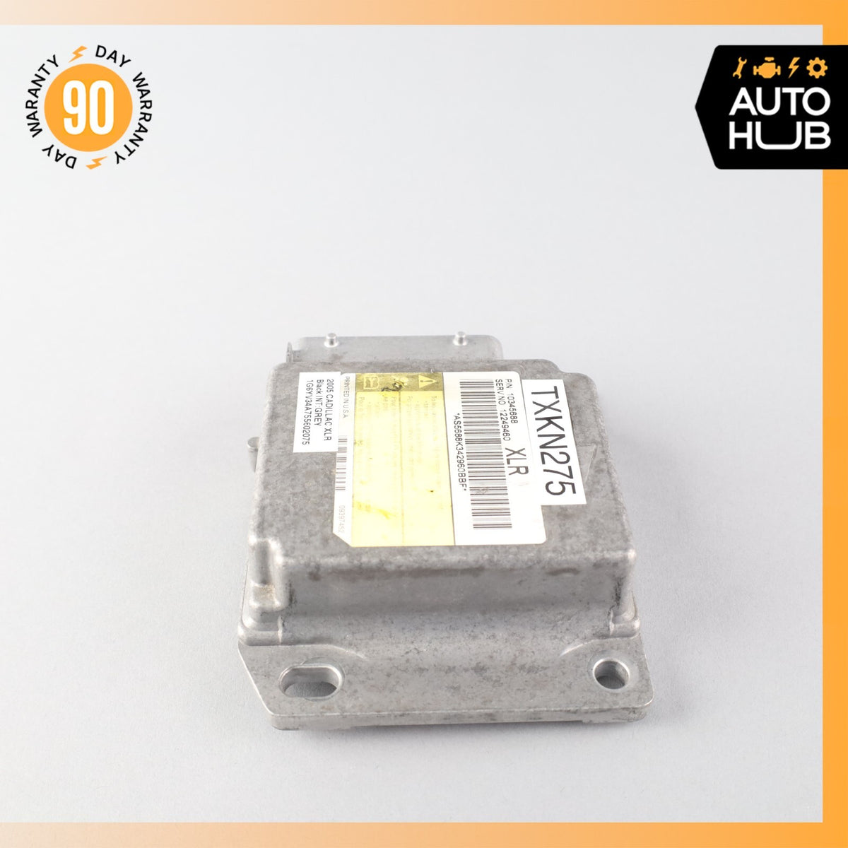 2005 Cadillac XLR Safety Air Restraint Bag Control Module 10345688 OEM - photo 3