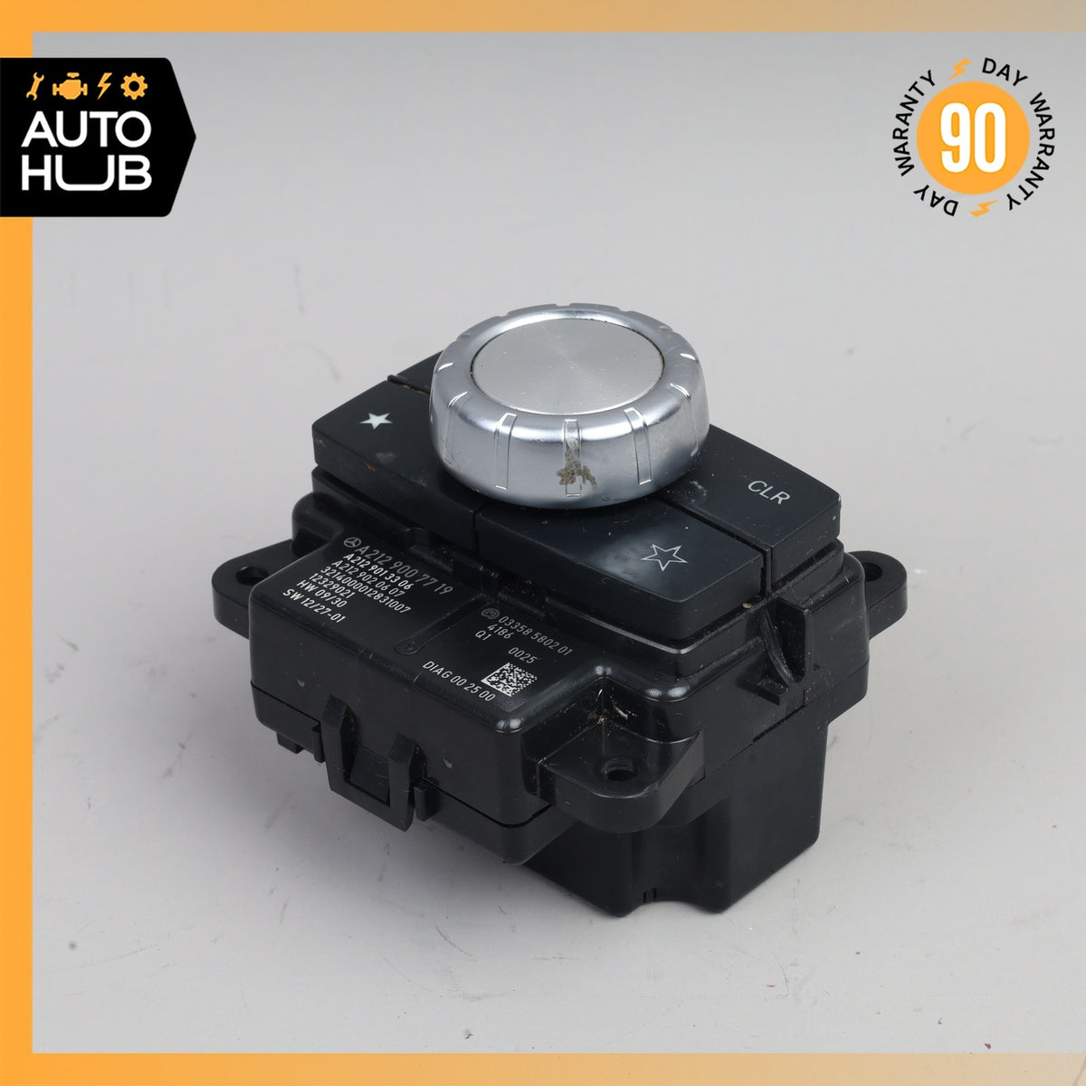 14-17 Mercedes W207 E350 E550 Console Head Unit Controller Knob Multi Switch OEM - photo 5