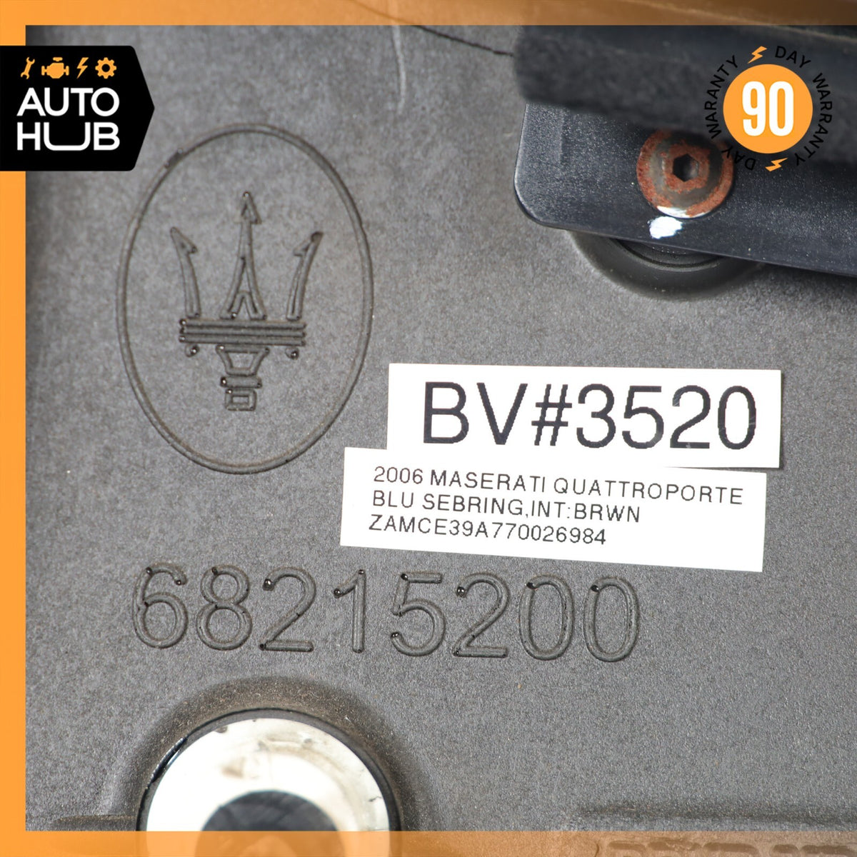 03-13 Maserati Quattroporte M139 Rear Right Side Interior Door Panel OEM - photo 20