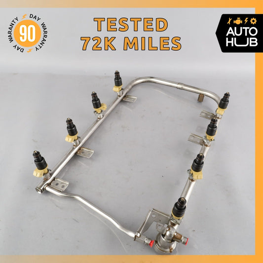 99-02 Mercedes R129 SL500 M119 Fuel Injection Rail w/ Injectors OEM - photo 1