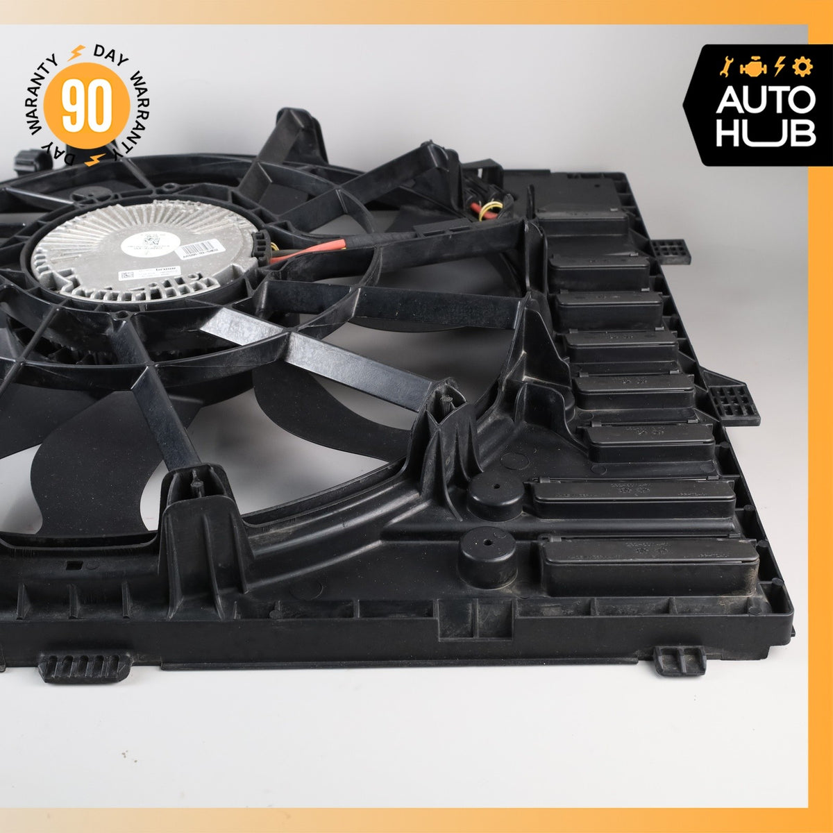 11-18 Porsche Cayenne 958 Turbo Engine Cooling Fan Assembly 95810606120 OEM 92k - photo 10