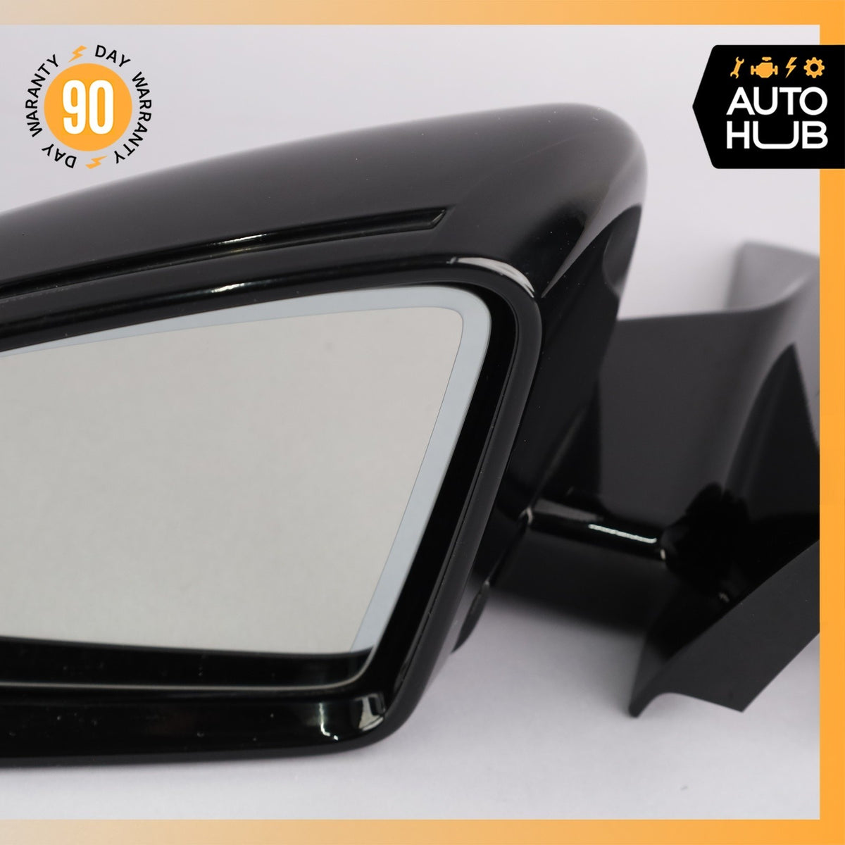 10-17 Mercedes W207 E400 E550 Left Side Rear View Door Mirror Black OEM - photo 4