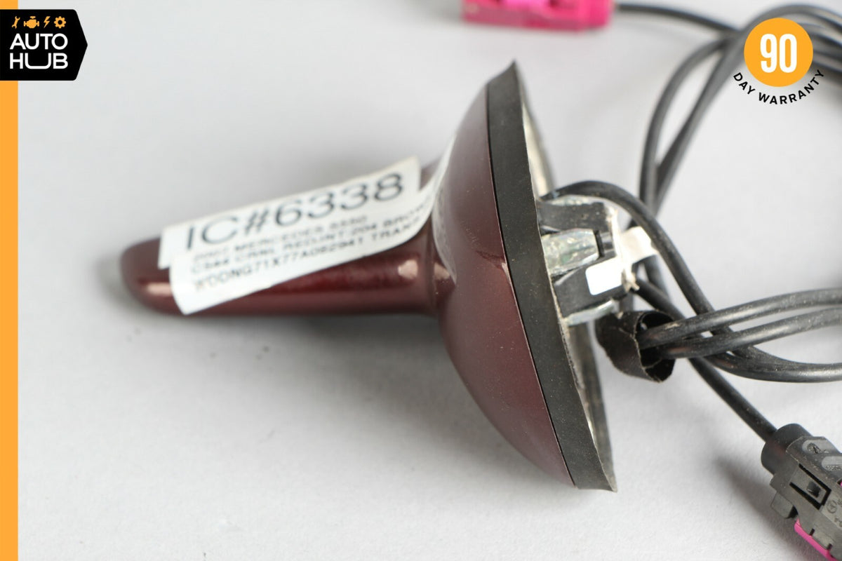 07-13 Mercedes W221 S550 S400 S350 Top Roof Shark Fin Radio Antenna GPS Red OEM - photo 10