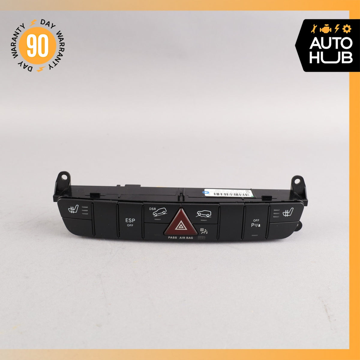06-12 Mercedes W164 ML550 GL450 Dash Hazard Heated Seats ESP Control Panel OEM - photo 2