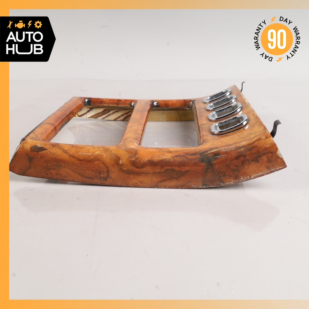 99-04 Bentley Arnage Center Console Trim Panel Wood OEM 50k - photo 8