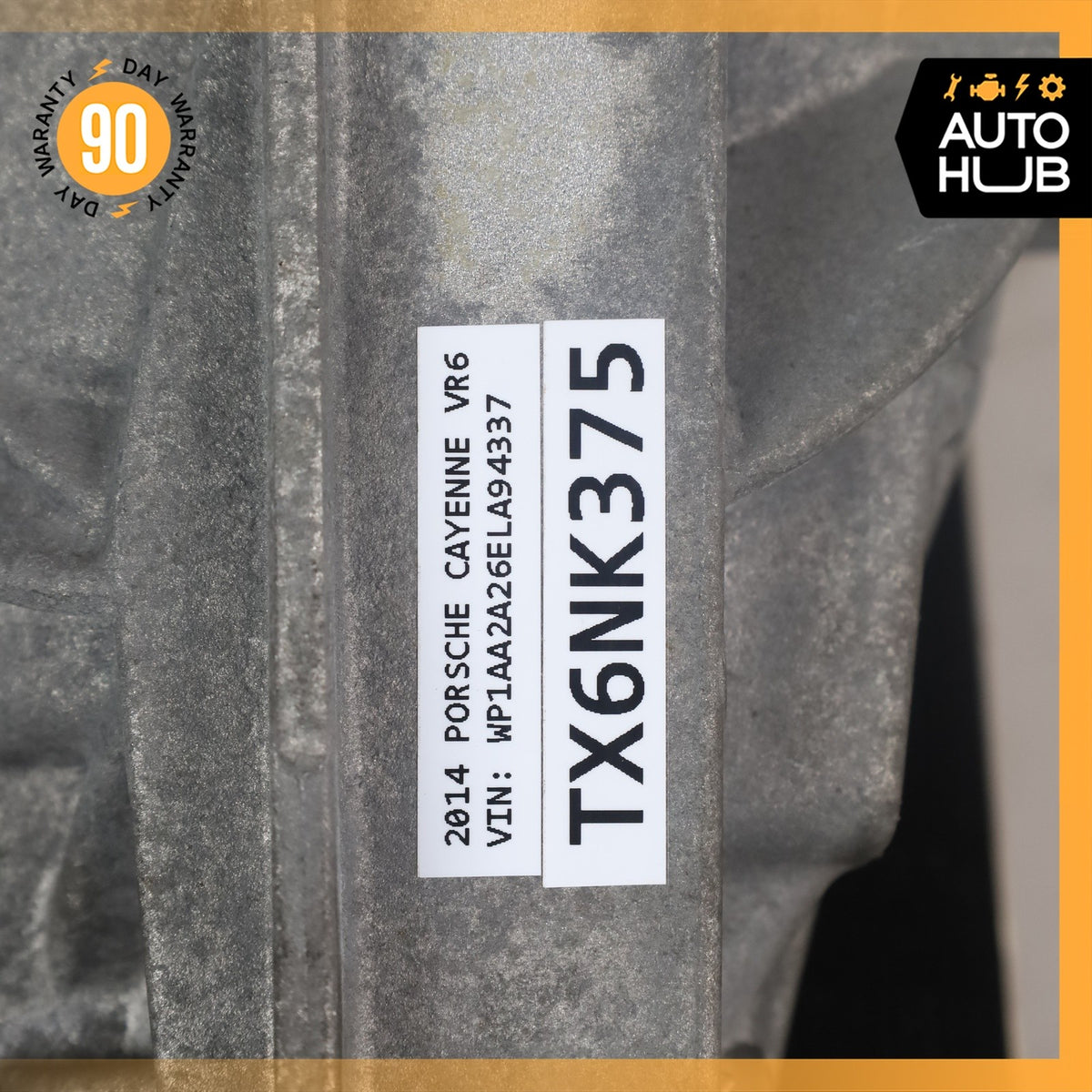 11-14 Porsche Cayenne 958 VR6 3.6L Front Differential Axle Carrier Diff OEM - photo 18
