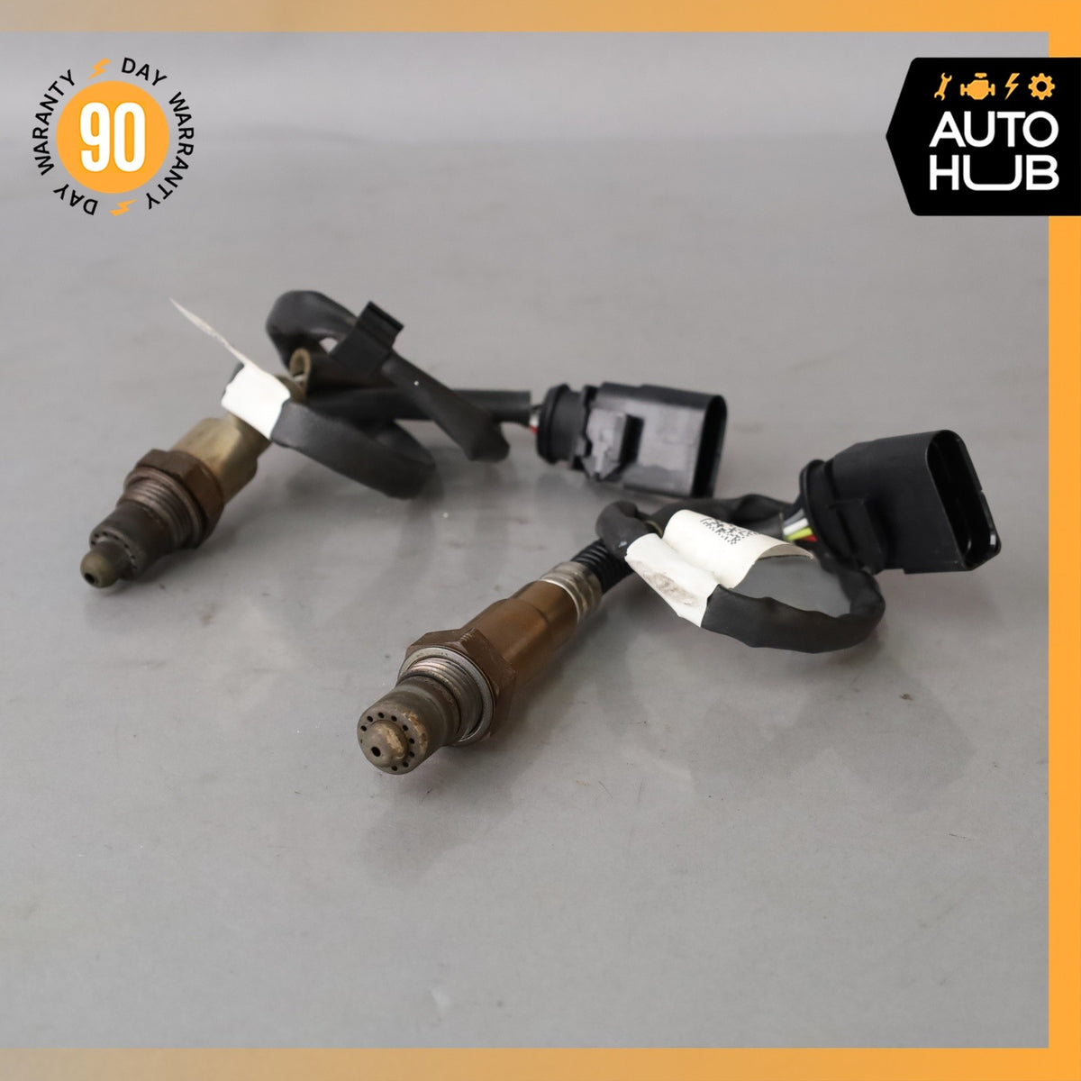 18-24 Audi B9 A5 Front & Rear Lower Oxygen O2 Sensor Lambda Set OEM - photo 2