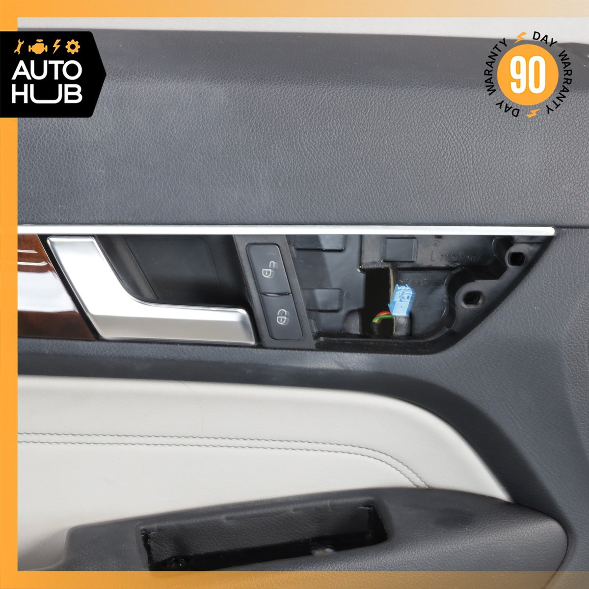 14-17 Mercedes W207 E350 E550 Convertible Left Side Interior Door Panel OEM 57k - photo 11