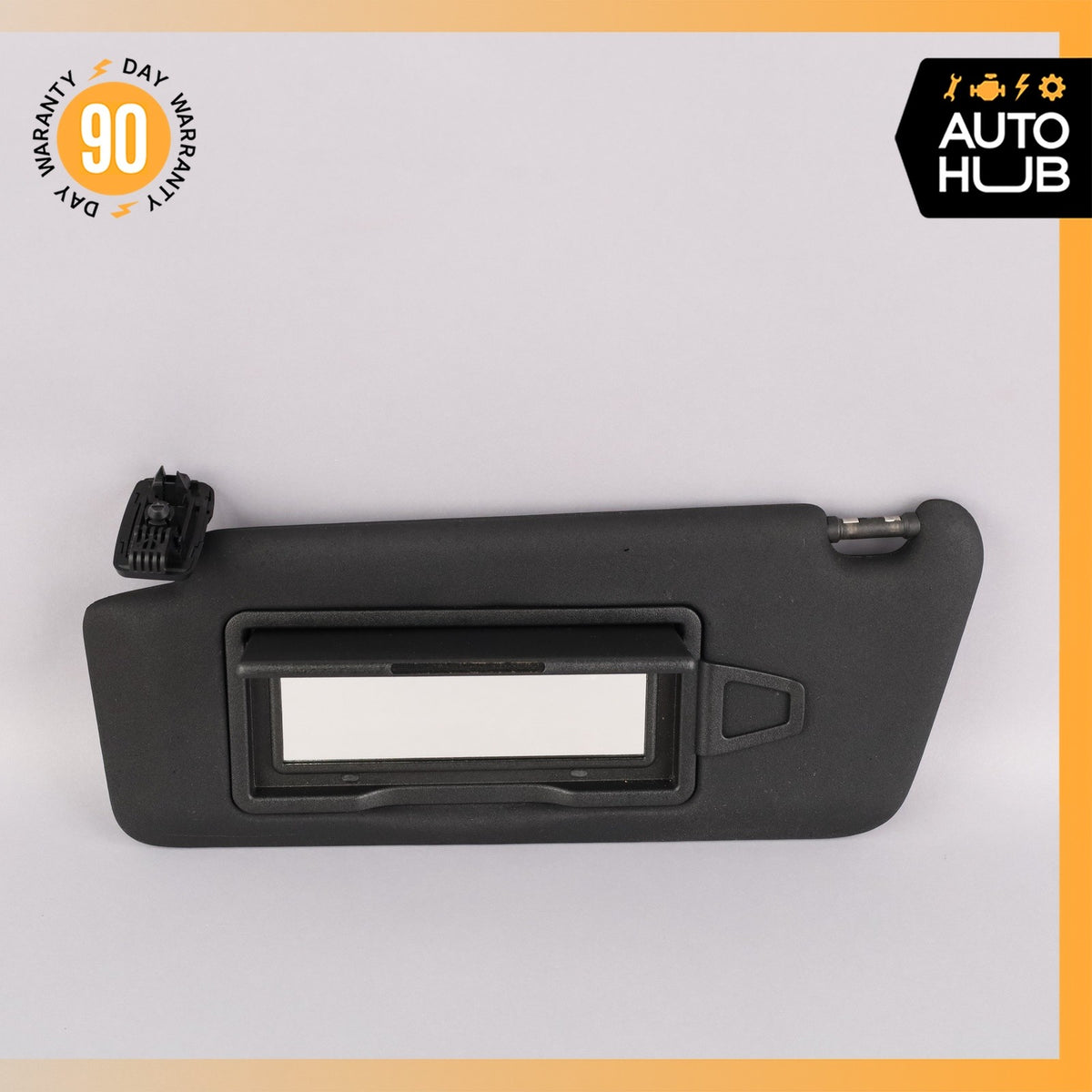 Mercedes W207 E400 C350 Coupe Left Side Sun Visor Shade Sunvisor Black OEM - photo 7