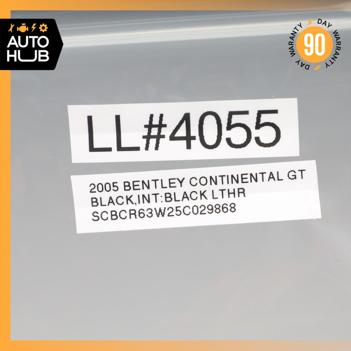 03-07 Bentley Continental GT GTC Rear Acceleration Sensor Module Unit OEM - photo 12