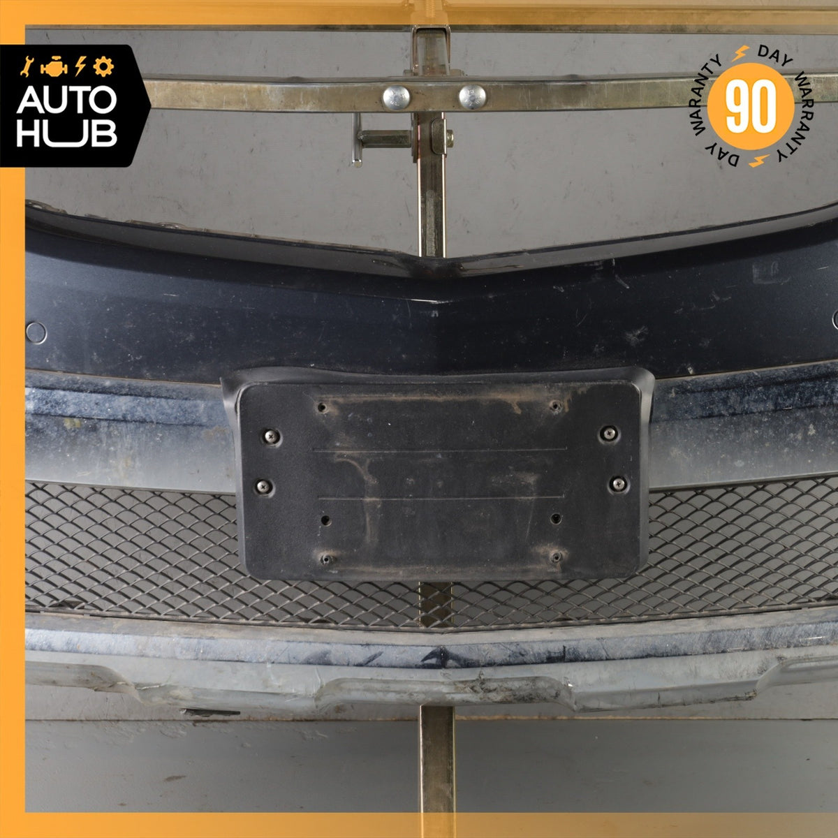 13-15 Mercedes X204 GLK250 GLK350 AMG Sport Front Bumper Cover Assembly Gray OEM - photo 4