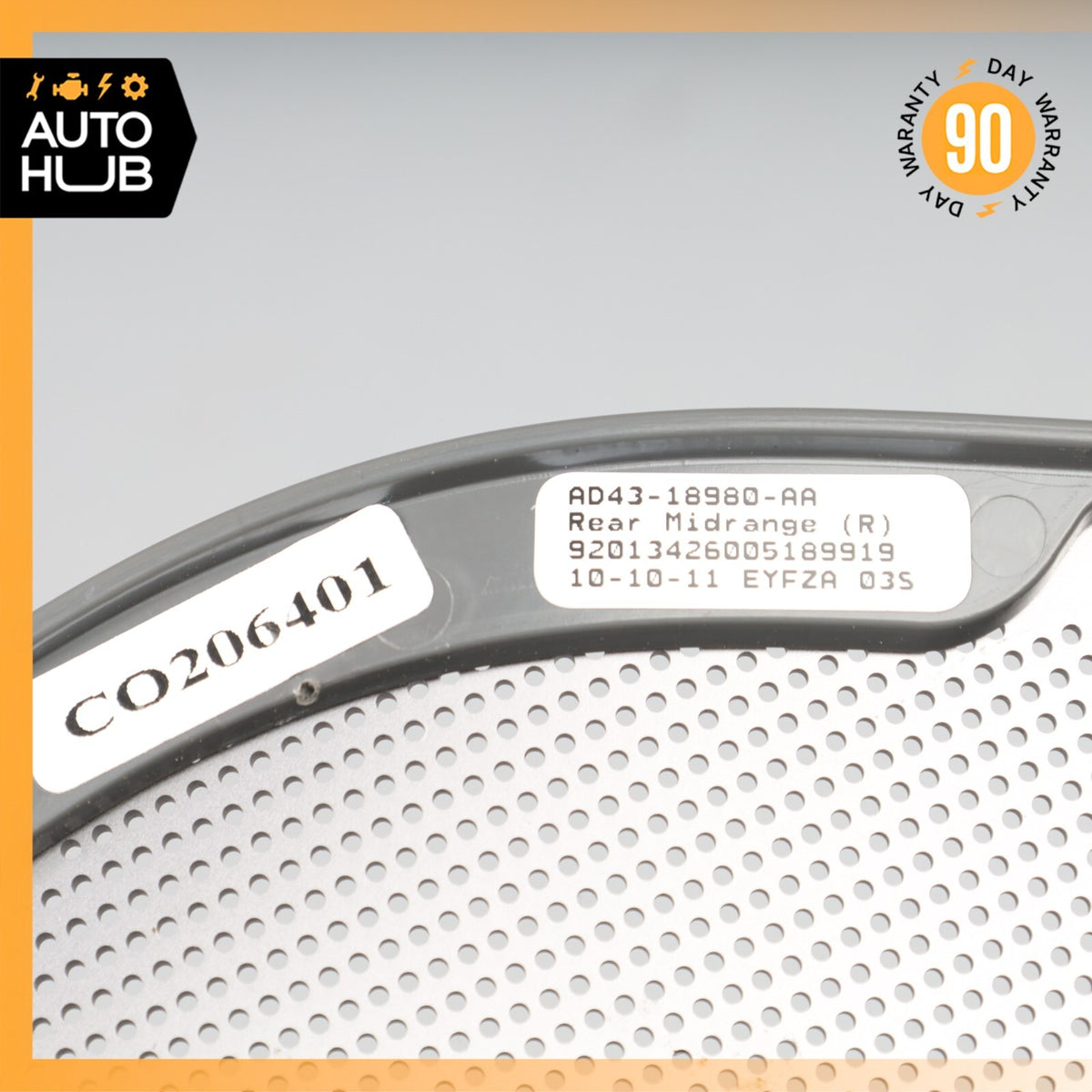 10-19 Aston Martin Rapide Bang & Olufsen Rear Right Door Speaker Cover Grille - photo 12